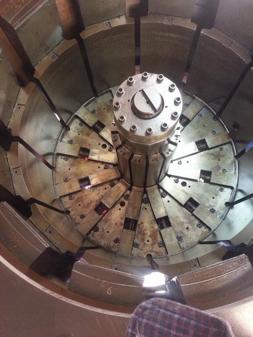 350 Ton GROTNES Expander/Shrinker, Hot & Cold Jobs, 90 Sec Cycle, 75 HP