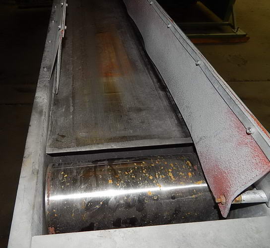 14 W x 18' L Conveyor, (2) Demagnetizers