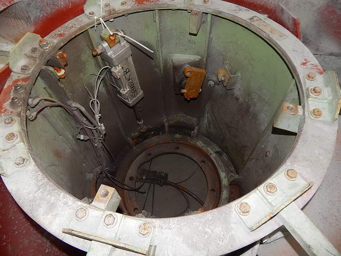 SPALECK Vibratory Bowl, 70 ID x 34 ID x 34 Deep, (2) Bottom Discharges