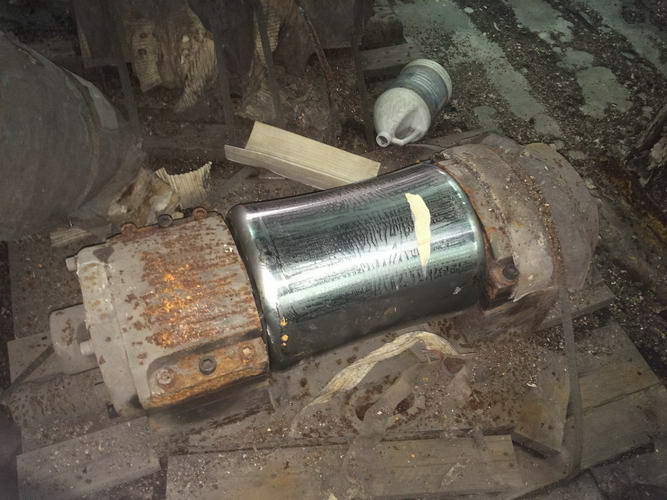 1-3/4 SUTTON 2-Roll Rotary Straightener, 60' Entry and Exit Handling Tables