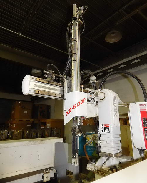 110 Ton SUMITOMO MODEL SH100A INJECTION MOLDING MACHINE, 1996,