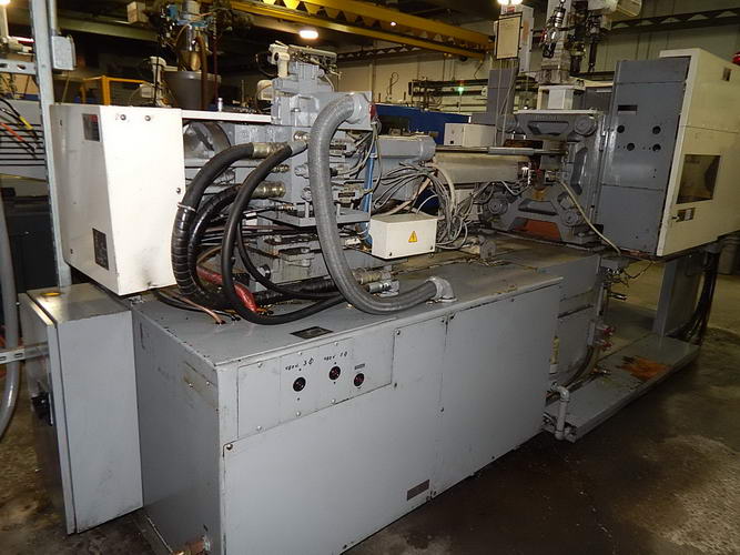 110 Ton SUMITOMO MODEL SH100A INJECTION MOLDING MACHINE, 1997