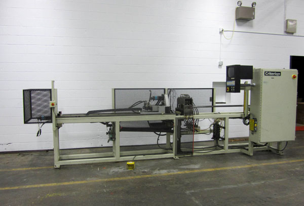 Tube Piercing System, 1-1/2 Dia CRITERION, 72 Max Over Mandrel, Hyd, Semi-Auto