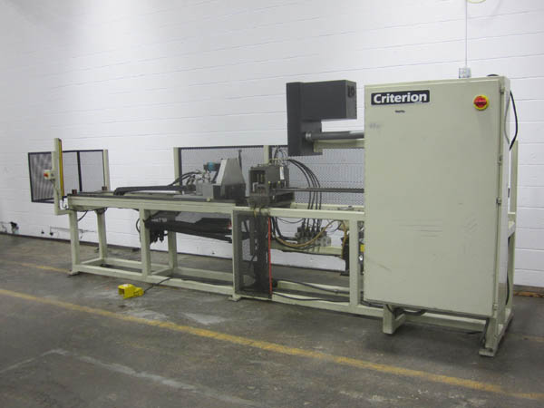 Tube Piercing System, 1-1/2 Dia CRITERION, 72 Max Over Mandrel, Hyd, Semi-Auto