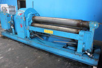 6' x 1/2 WEBB 7L-9006 Initial Pinch Power Roll, Air Drop End, 15 HP