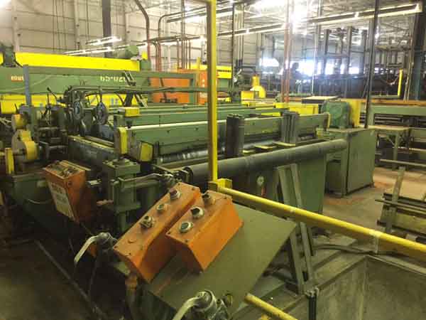 60 x .065 x 40,000 Lb ROWE Cut-To-Length Line, 12' Stacker, R-L Direction
