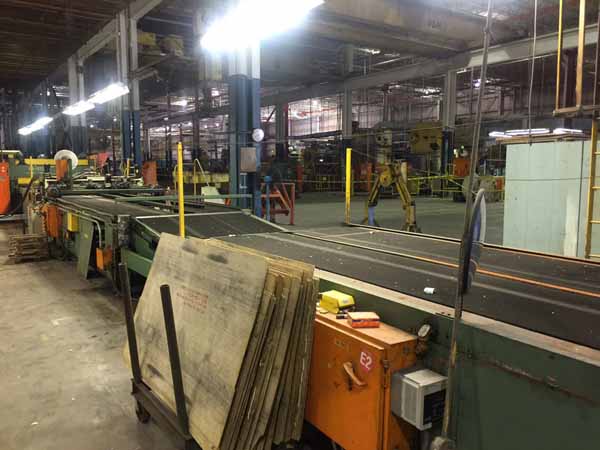 60 x .065 x 40,000 Lb ROWE Cut-To-Length Line, 12' Stacker, R-L Direction