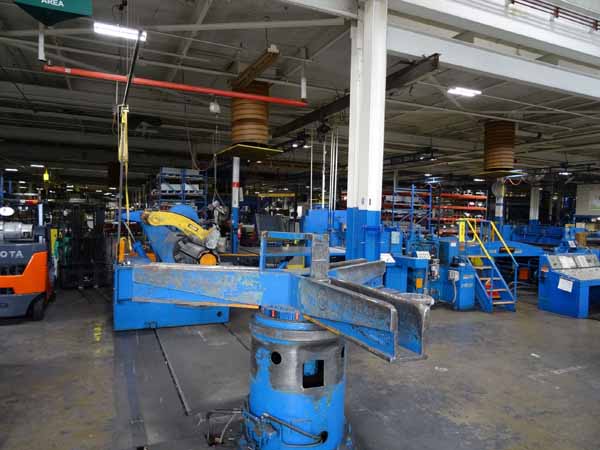 60 x .075 x 20,000 Lb CINCINNATI Cut-To-Length Line, 12' Stacker