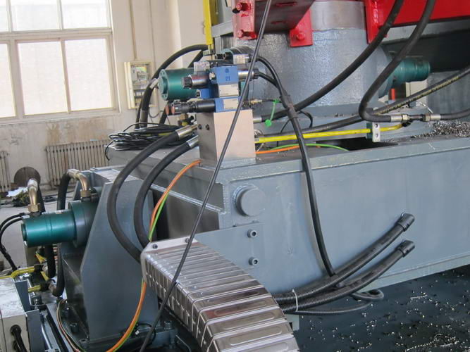 Pipe Finishing and/or Threading of Large Dia 90 Degree Pipe Connections