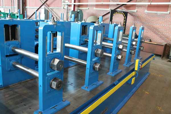 12-Stand BRADBURY Roll Former, 2.5 Spdl, 24 RS, 28 Horiz, 6.5 - 13.5 Vert