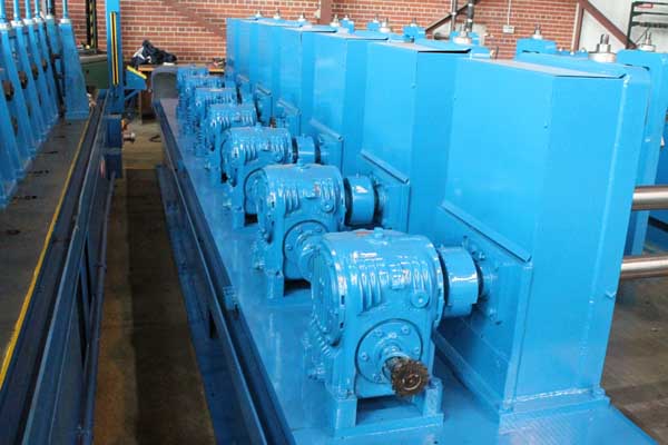 12-Stand BRADBURY Roll Former, 2.5 Spdl, 24 RS, 28 Horiz, 6.5 - 13.5 Vert