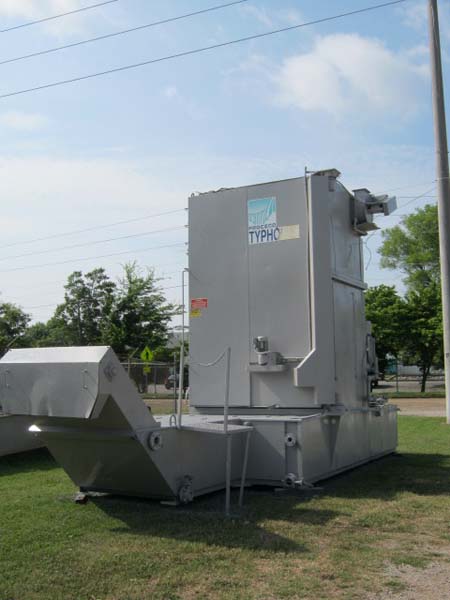 60 Dia x 96 H PROCECO Heavy Duty Stainless Steel Parts Washer, 100 HP