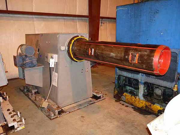 15,000 Lb DURMECH Motorized Uncoiler, 14.25 to 17.25 ID, 72 OD, 60 Width