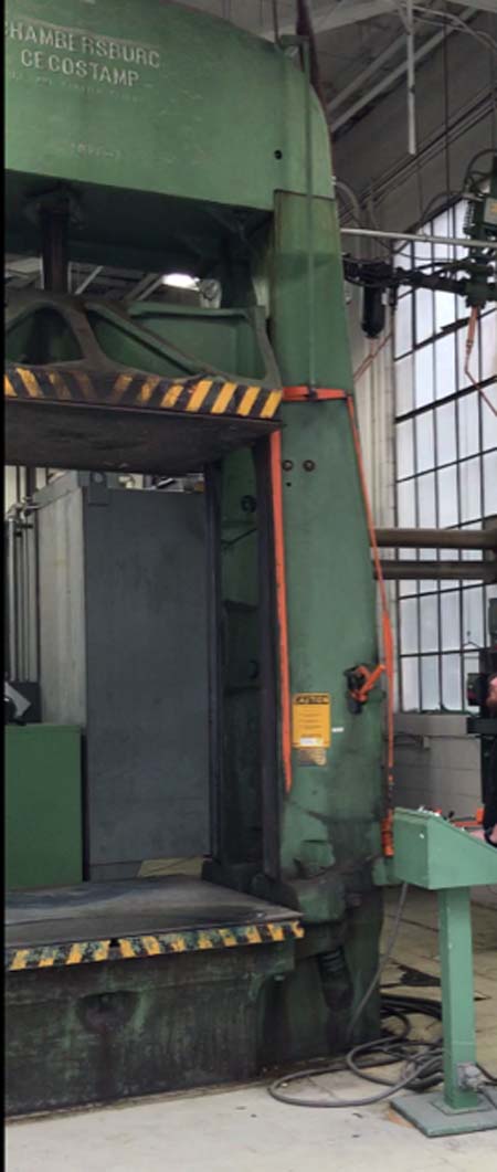 7,000 LB. CECOSTAMP MODEL 66X60 MHL DROP HAMMER, 88 Str, 1987,