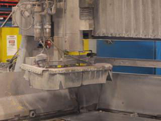 FLOW CNC Waterjet Cutting System, 10' x 14' Work Envelope, 168 X, 60 Y, 7 Z