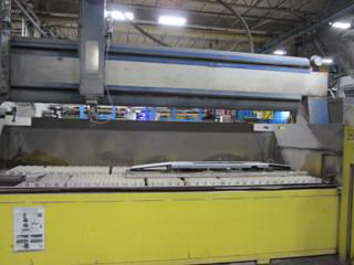 WARD CNC Waterjet Cutting System, 10.1' x 14.1' Work Envelope, 168 X, 60 Y