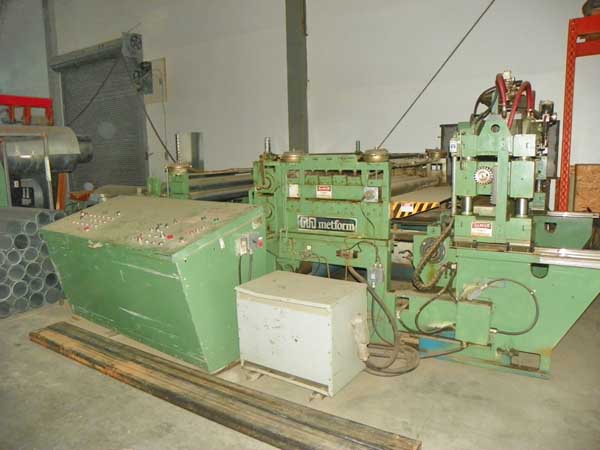 60 x .125 x 20,000 Lb EMAG / METFORM Cut-To-Length Line With Slitter