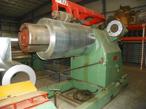 60 x .125 x 20,000 Lb EMAG / METFORM Cut-To-Length Line With Slitter