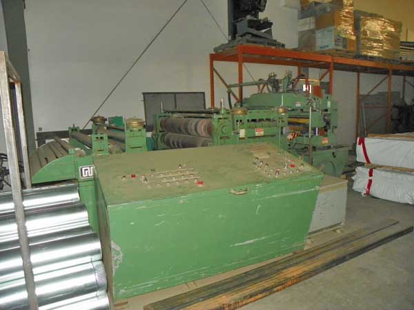 60 x .125 x 20,000 Lb EMAG / METFORM Cut-To-Length Line With Slitter