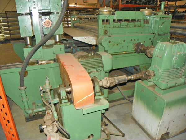 60 x .125 x 20,000 Lb EMAG / METFORM Cut-To-Length Line With Slitter