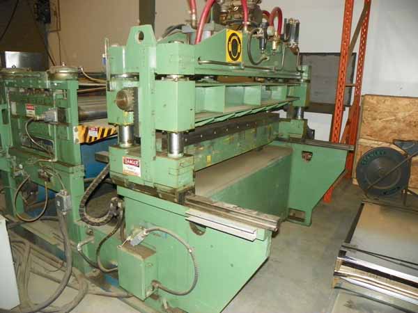 60 x .125 x 20,000 Lb EMAG / METFORM Cut-To-Length Line With Slitter