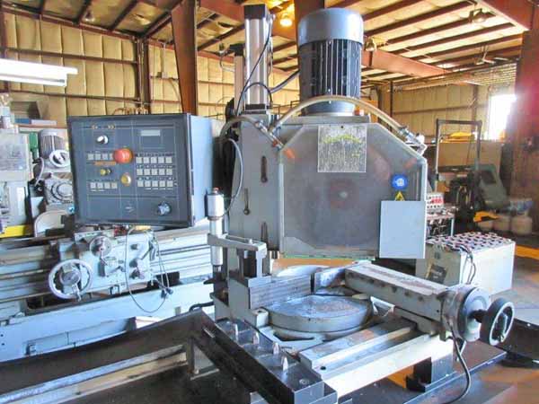 HYD-MECH MODEL C370-2SI 2-HEAD SEMI-AUTOMATIC COLD SAW, 2008,
