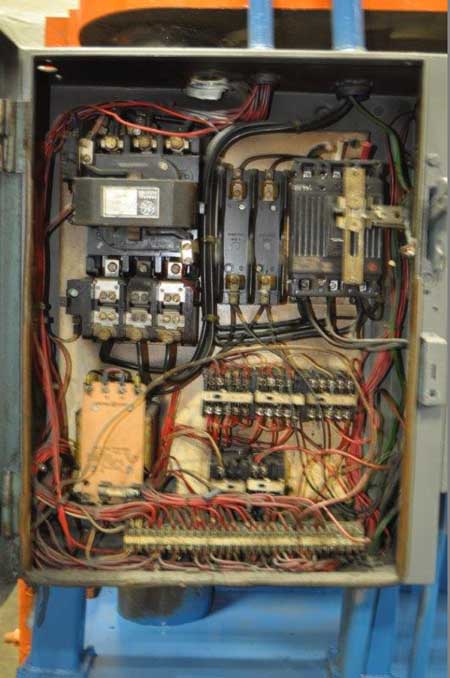 50 Ton KARD Hydraulic Press, 24 Str, 38 Dylt, 86 x 51 Bed, Heat Exch, 25 HP