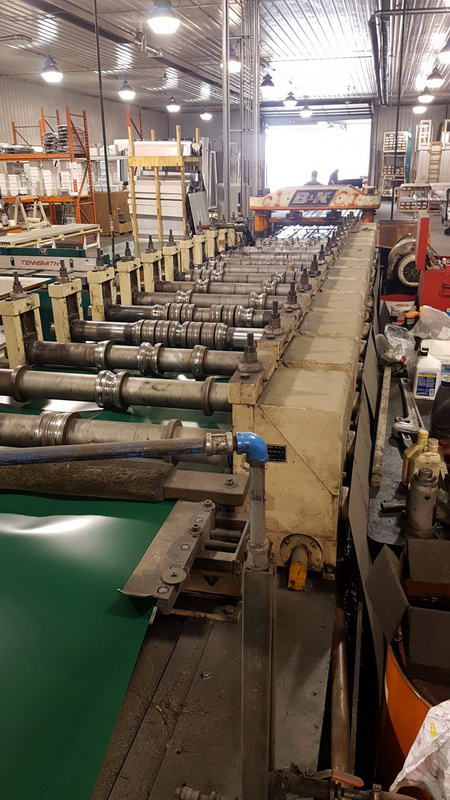 14-Stand B & K AG Panel Line, 3-1/2 Spdl, 42 RS, 38 to 39 Finished Width