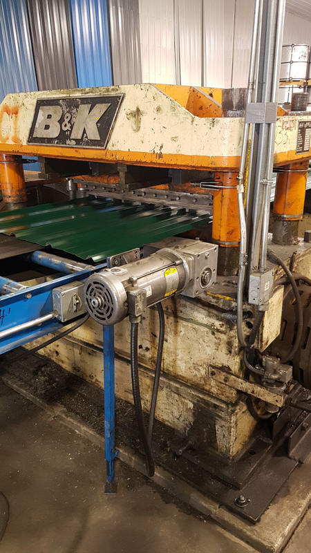 14-Stand B & K AG Panel Line, 3-1/2 Spdl, 42 RS, 38 to 39 Finished Width