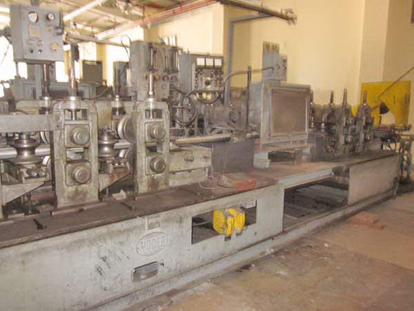 3 YODER Model M3 Tube Mill, 3 Shaft, 24 Horiz, 18 RS, 1/2 Turks Head, 40 HP