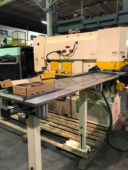 8 x 8 x 3/4 GEKA MODEL 165SD DUAL OPERATOR SEMI PAXY CNC HYDRAULIC IRONWORKER