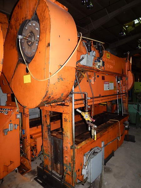 100 Ton ROUSSELLE SSDC Press, 4 Str, 15.25 SH, 100 x 30 Bed, 10 HP