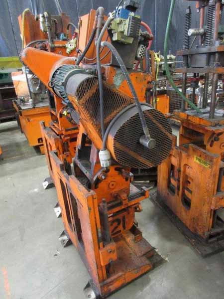 12 Ton TISHKEN Cut-Off Press, 2 Str, 6.5 SH, .5 Ram Adj, 8 x 12 Bed