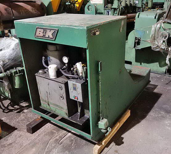 20,000 Lb B & K Entry Coil Car, 36 Platform Width, 18 Lift, 5 HP