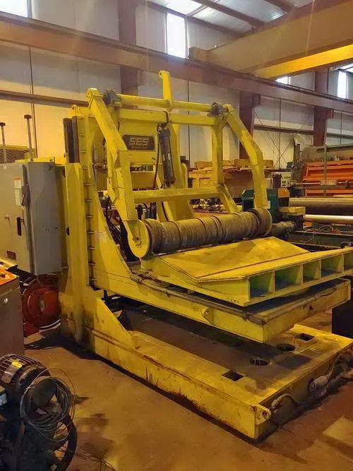 25,000 Lb SES Coil Car, 52 Coil Width, 80 OD, 34 Lift, 10 HP