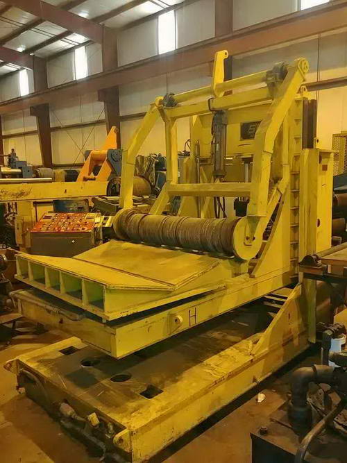 25,000 Lb SES Coil Car, 52 Coil Width, 80 OD, 34 Lift, 10 HP