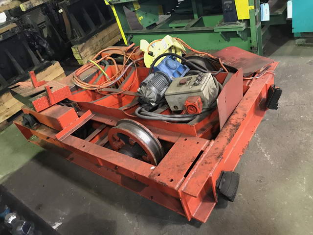 40,000 Lb Coil Transfer Car, 60 x 80 Overall, 16 Floor To Bottom Of V