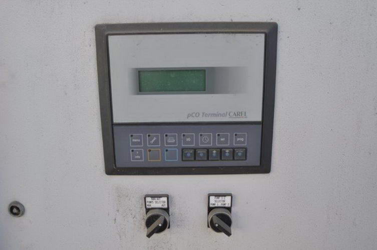 40 Ton MOTIVAIR Chiller, 395.9 BTU, 130 Gallon Tank, Air Cooled, 8 HP