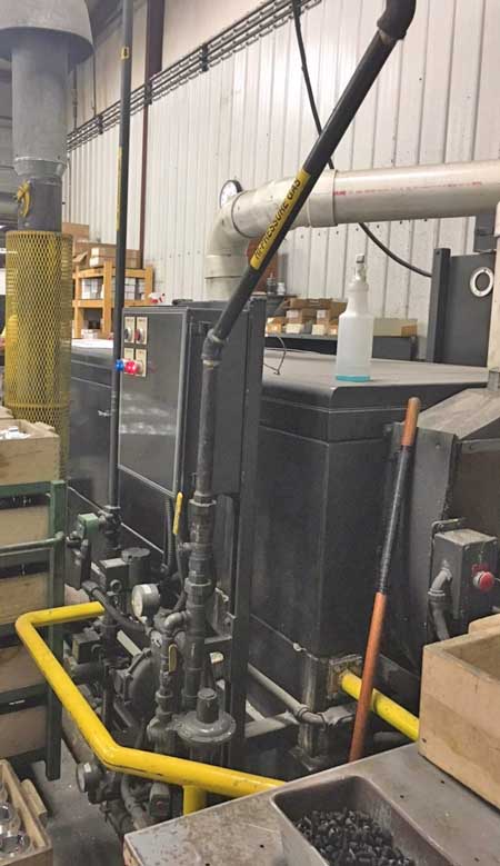 18 W x 12 H MIDBROOK 2-Stage SS Pass Thru Parts Washer, 140 Deg Gas Burner