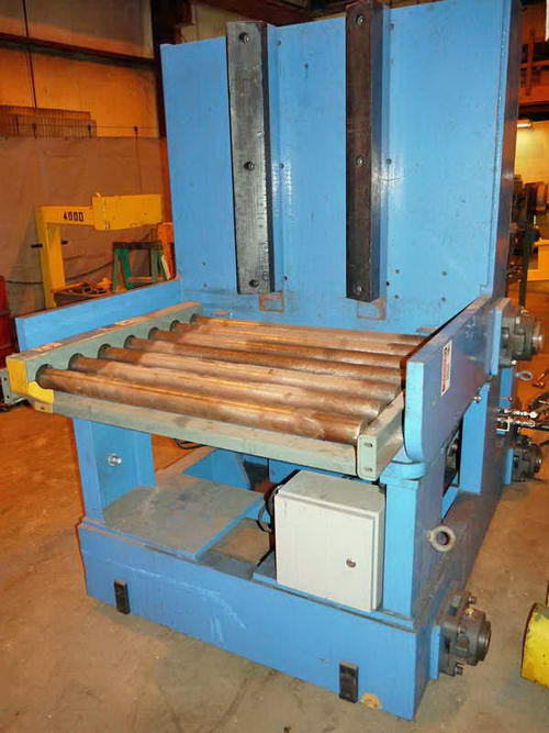 10,000 Lb SAMCO Coil Car / Tipper, 36 L Cradle, 48 OD, Infeed Conveyr, 2009