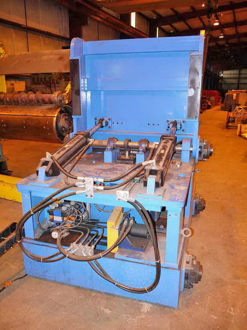 10,000 Lb SAMCO Coil Car / Tipper, 36 L Cradle, 48 OD, Infeed Conveyr, 2009