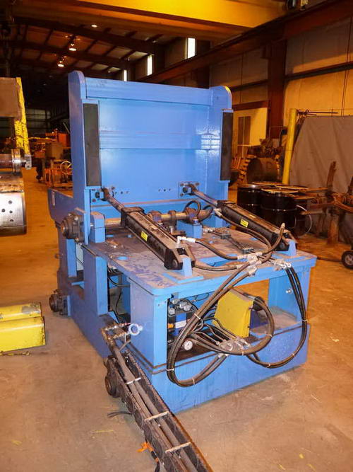 10,000 Lb SAMCO Coil Car / Tipper, 36 L Cradle, 48 OD, Infeed Conveyr, 2009