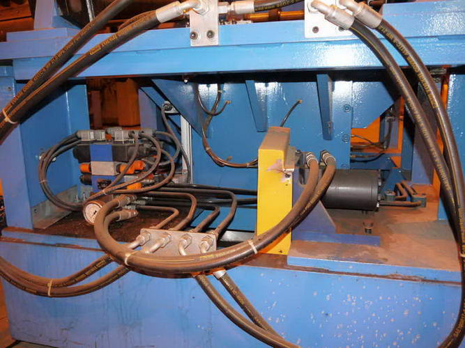 10,000 Lb SAMCO Coil Car / Tipper, 36 L Cradle, 48 OD, Infeed Conveyr, 2009