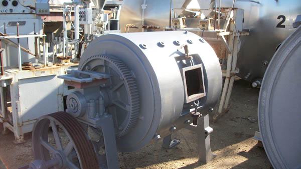 32 Dia x 36 PAUL O'ABBE BALL MILL, 7-1/2 HP,