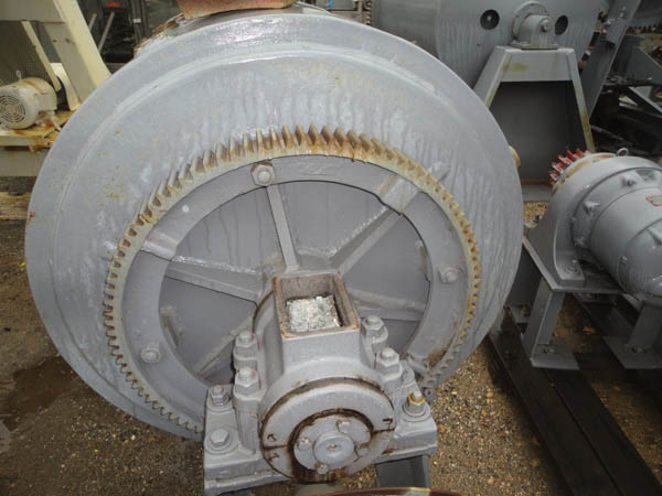 32 Dia x 36 PAUL O'ABBE BALL MILL, 7-1/2 HP,