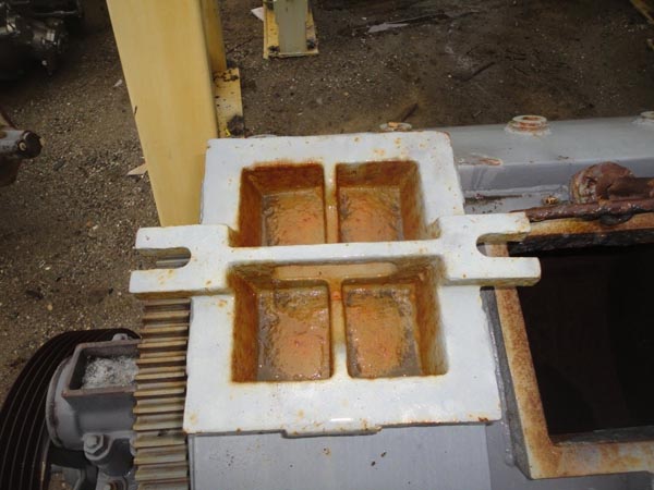 32 Dia x 36 PAUL O'ABBE BALL MILL, 7-1/2 HP,