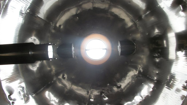 100 CU. FT. GEMCO STAINLESS STEEL DOUBLE CONE BLENDER (2 AVAILABLE)