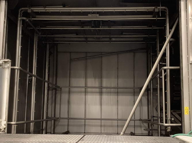 130 L x 90 W x 79 H BvL Parts Washer, All Stainless Steel, 13,000 Lb Load