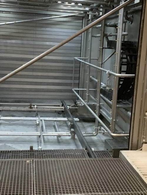 130 L x 90 W x 79 H BvL Parts Washer, All Stainless Steel, 13,000 Lb Load