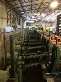 13-Stand BRADBURY Roll Former, 3 Spdl, 44.5 RS, 18 - 24 Horiz, 6.5 Vert